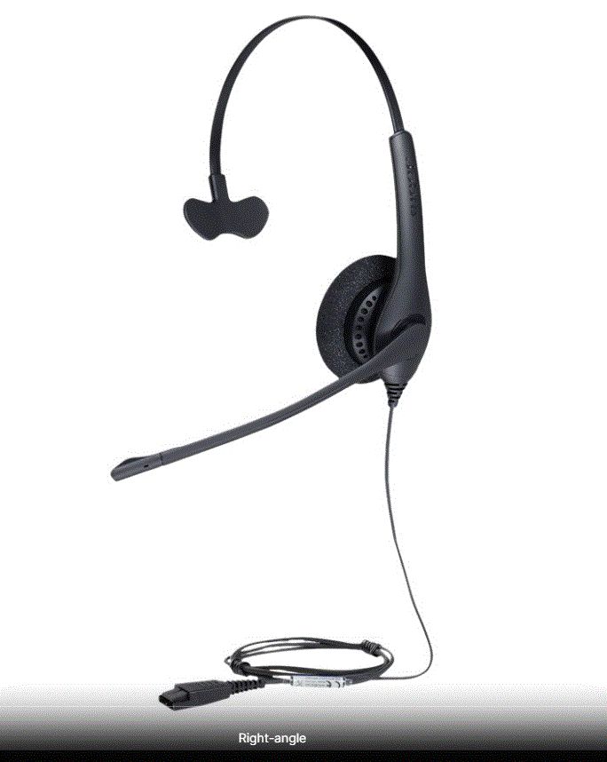 Headset Biz 1500 MS - Mono - USB - Noise-cancelling