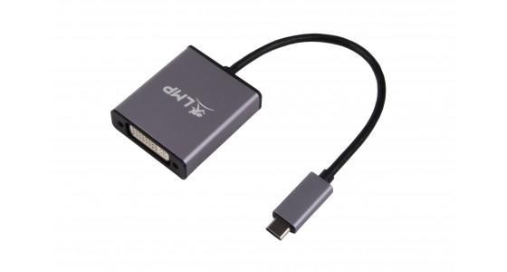 LMP-USBC-DVI-SG W126584844 USB-C to DVI adapter aluminum 