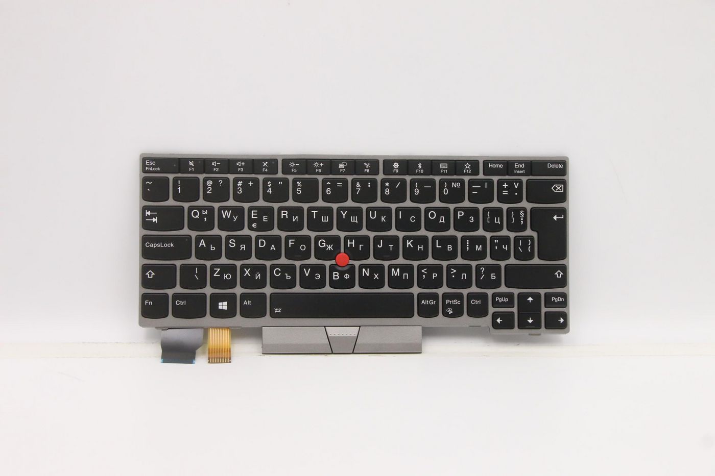 Keyboard BL Silver Bulgarian - 01YP847