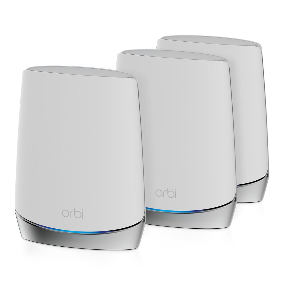 NETGEAR Orbi Whole Home Tri-Band Mesh WiFi 6 System AX4200 Router With 2 Satellite Extenders