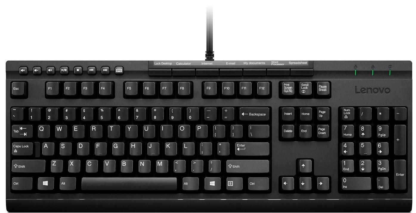 Lenovo Keyboard USB Arabi