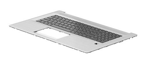 Частина корпусу до ноутбука HP TOP COVER NATURAL SILVER W/KEYBOARD NATURAL SILVER UR, M50458-BD1