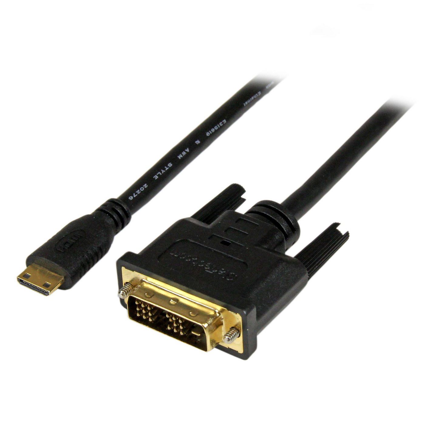 STARTECH.COM 1m Mini HDMI auf DVI Kabel - mini HDMI Typ-C / DVI-D Adapterkabel - St/St