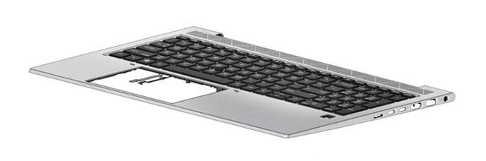 HP Top Cover W/Keyboard CP+PS BL