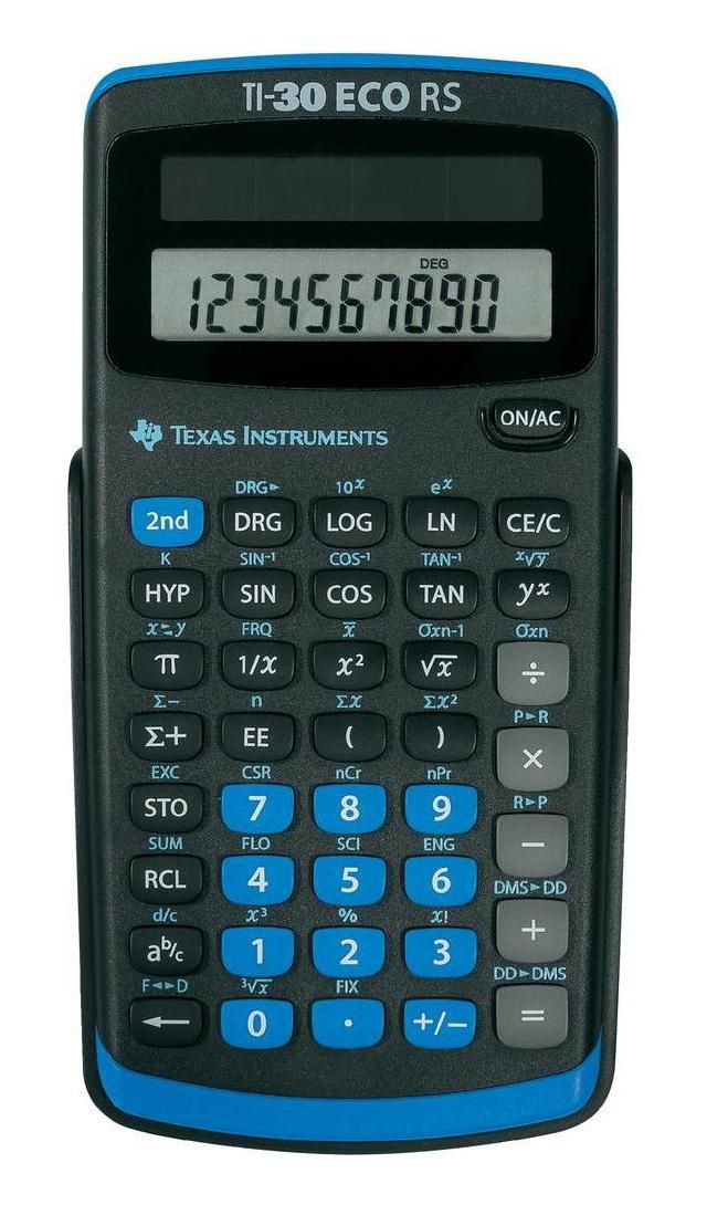 Texas-Instruments W126745762 TI-30 ECO RS calculator 