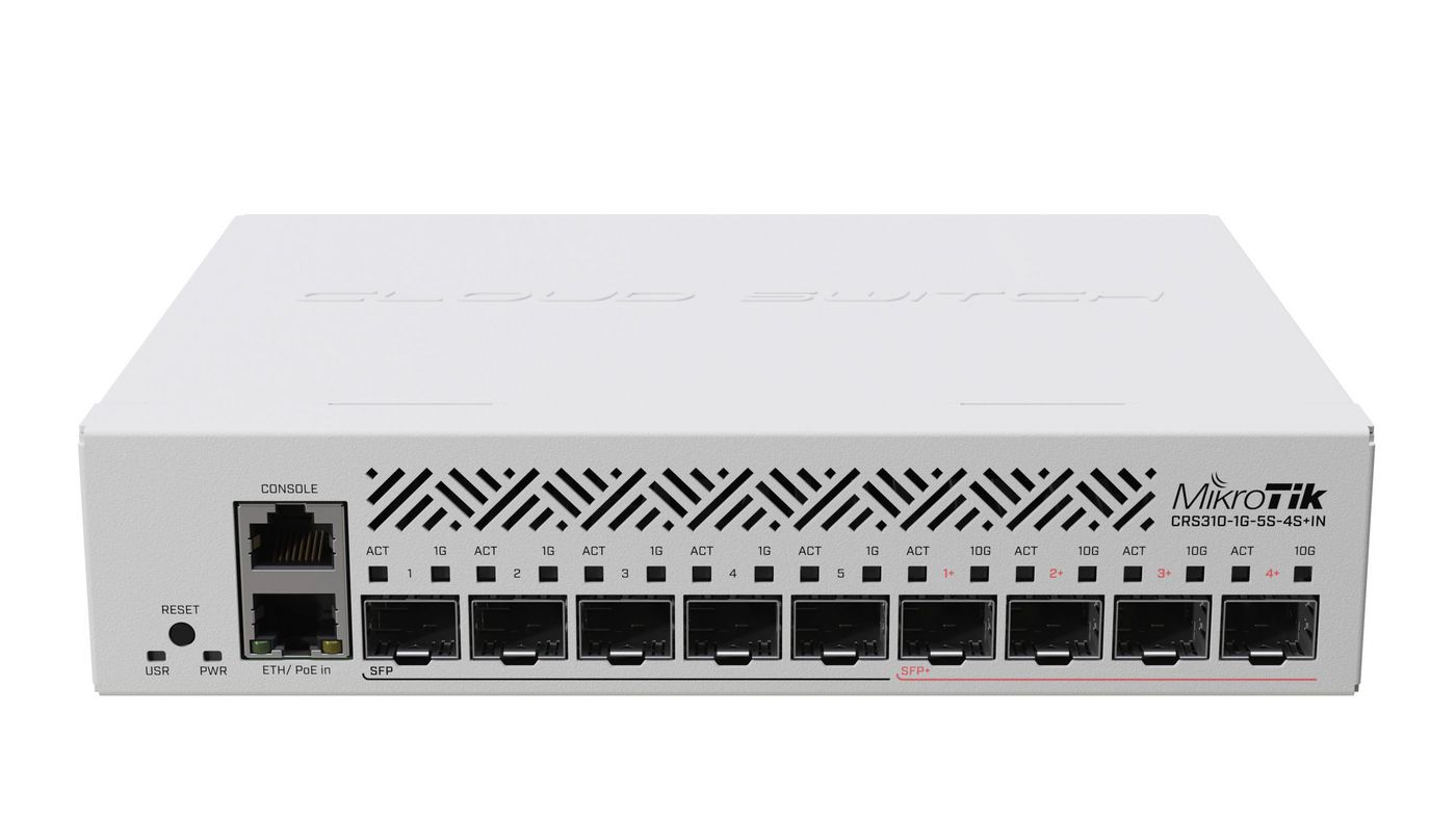 MikroTik CRS310-1G-5S-4S+IN W126661271 Cloud Router Switch 