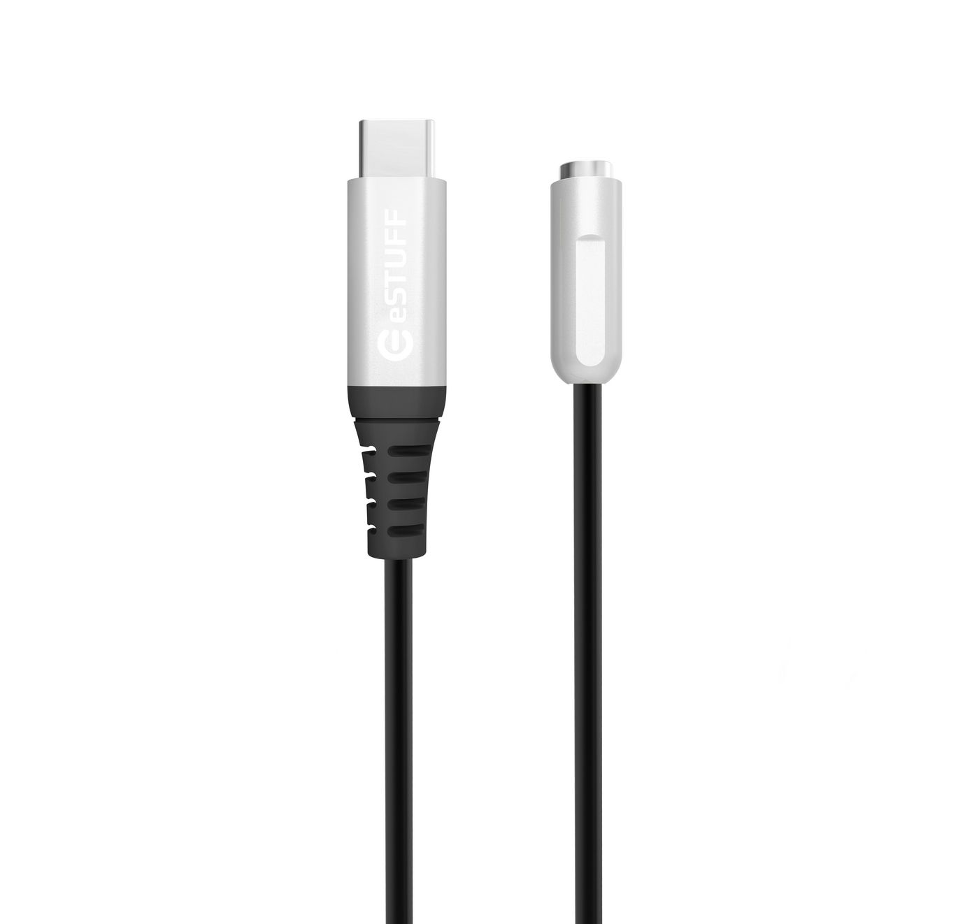 USB-c Minijack Adapter 30cm Cable. Metal Plugs With