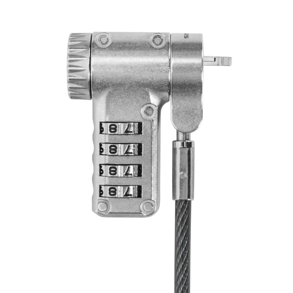 Ultimate Universal Serialised Combination Cable Lock With Adaptable Lock Head