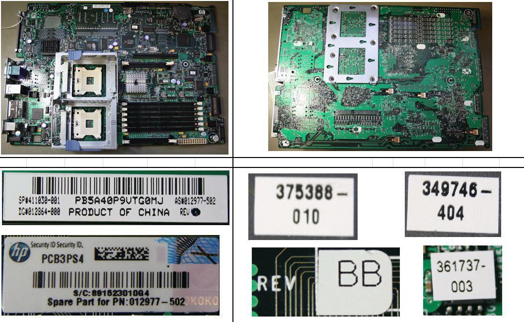 Hewlett-Packard-Enterprise 411030-001-RFB SYSTEM BOARD DL380 G4 