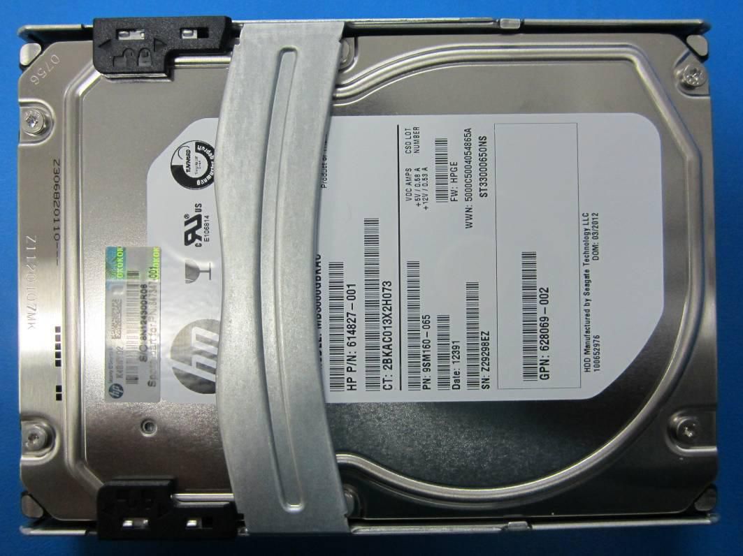 3Tb 7.2K RPM SATA
