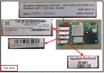 Hewlett-Packard-Enterprise 683259-001-RFB ADAPTER FC 4 PORT 
