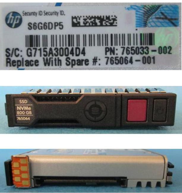 DRV SSD 800GB 2.5 NVME LE