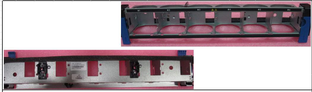 Вентилятор до серверу HP FAN CAGE DL38X, 777294-001-RFB, 777294-001