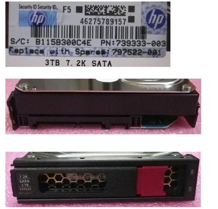 DRV HD 3TB 6G 7.2K 3.5 SATA LP - 797522-001