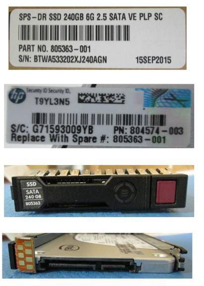 240GB SATA 6G SFF SC VE PLP