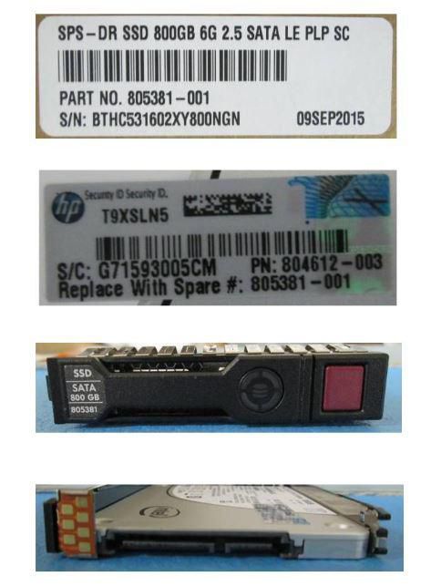 800GB Hot-Plug SSD Sata