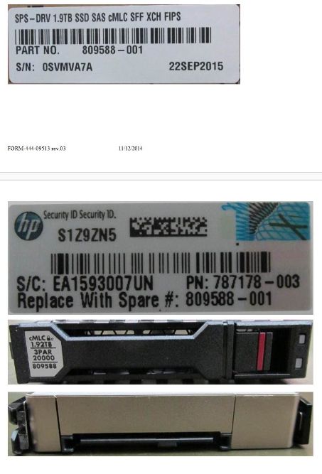 DRV 1.92TB SSD SAS CMLC SFF
