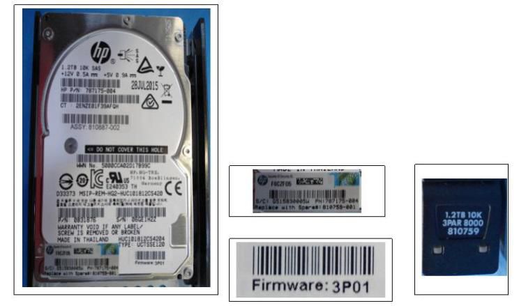 DRV 1.2TB HDD SAS10K SFF