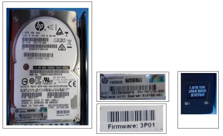 DRV 1.8TB HDD SAS10K SFF