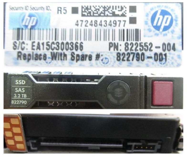 HP ENTERPRISE DRV SSD 3.2TB 12G 2.5 SAS MU