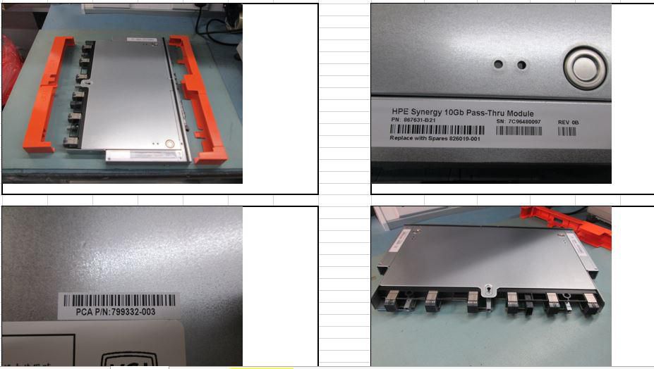10GB Pass-Thru Module for HPE - 826019-001