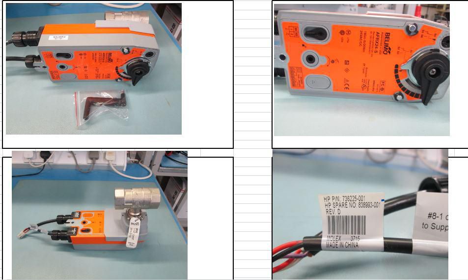 Sensor valve supply for HPE