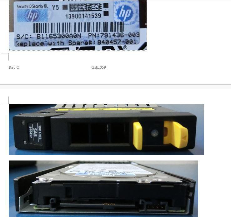 DRV 1.2TB HDD 6G SAS SFF