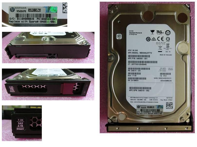 HD 6TB 12G 7.2K 3.5 SAS MDL LP