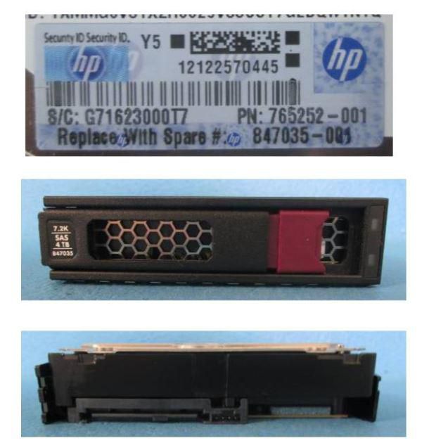 DRV HDD 4TB 12G 7.2K 3.5 SAS - 847035-001