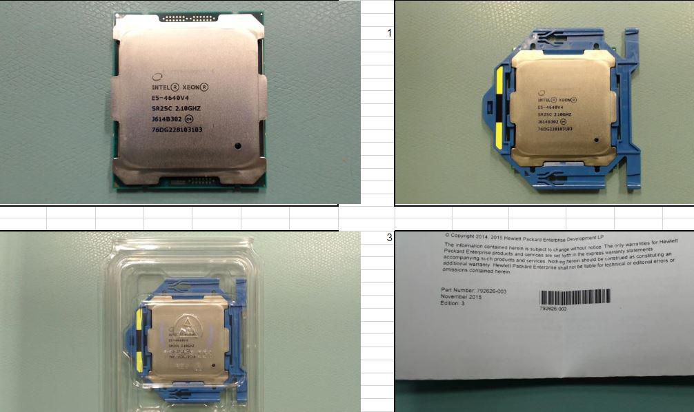 Intel Xeon E5-4640 v4 12-core - 852379-001