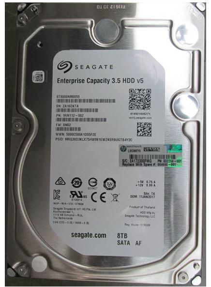 HDD 8TB 6G 7.2K LFF SATA 512E