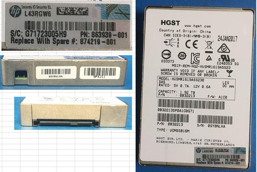 SSD 1.92TB 12G SFF SAS VE