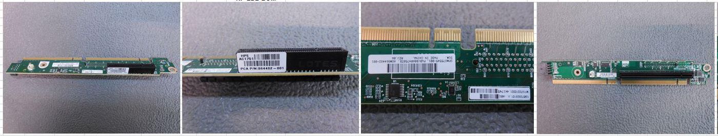 PCA Riser x16 x8 GPU Primary