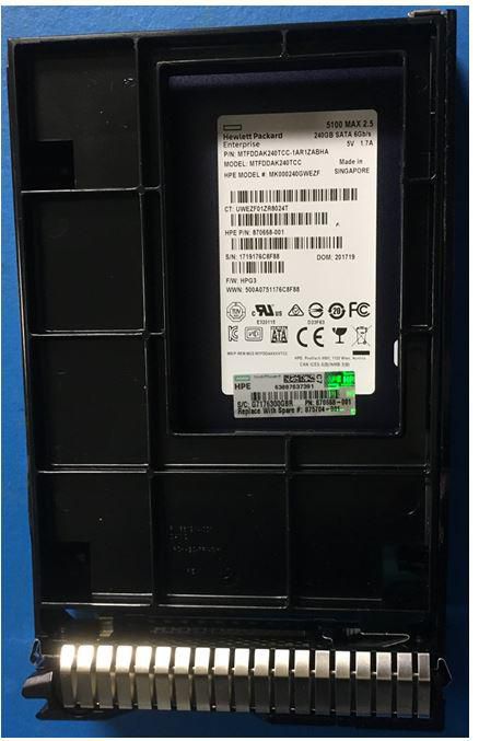 240GB Hot-Plug SSD SATA 2.5"