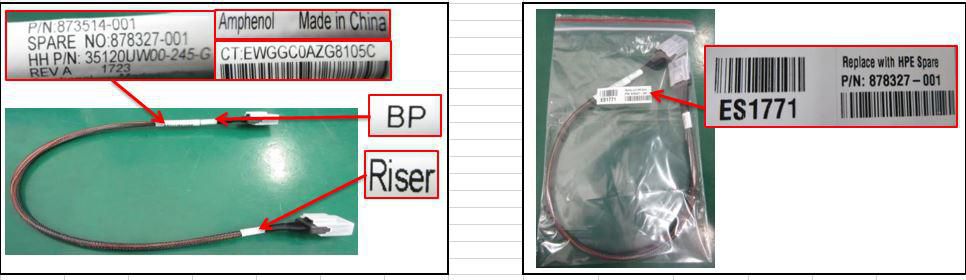 MiniSAS backplane for 4 LFF