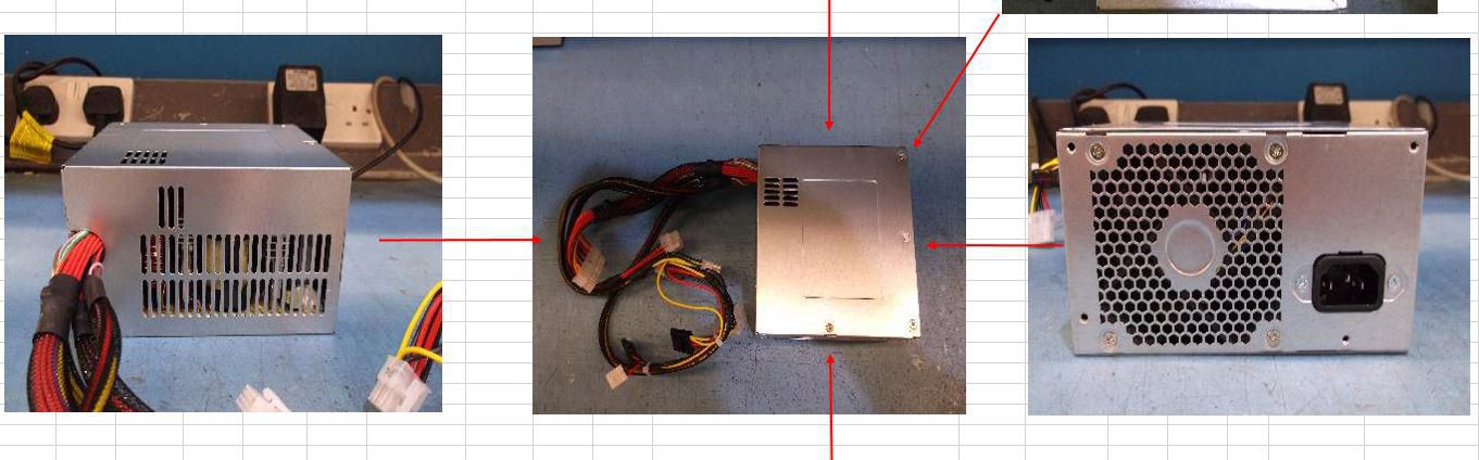 350W Non-Hot-Plug Power