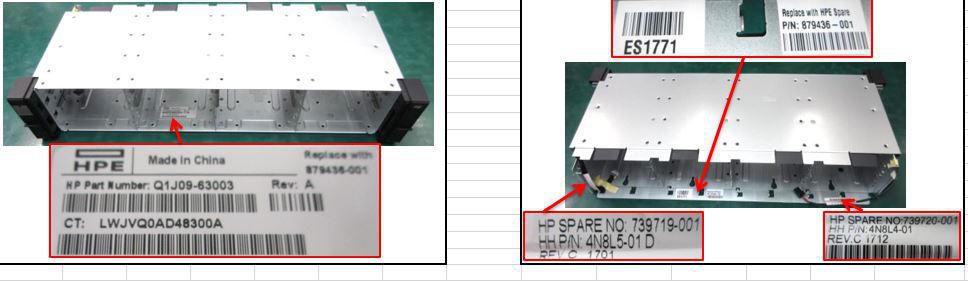 SPS-LFF HDD CAGE BLK EAR