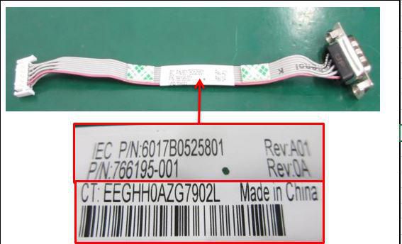 DB9 to Mini-Blade serial