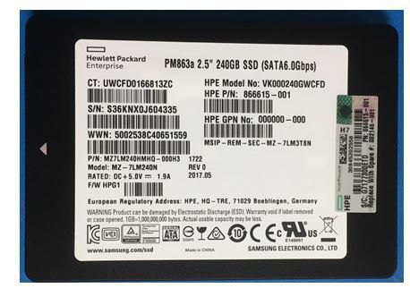 SSD 240GB 6G SATA SFF RI PLP