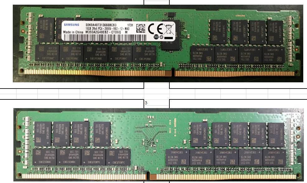 SPS-HPE SGI DIMM 16GB 2R X4