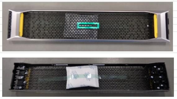 2U bezel for HPE server