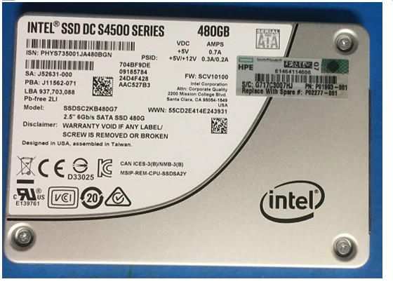 DRV SSD 480GB SFF SATA RI