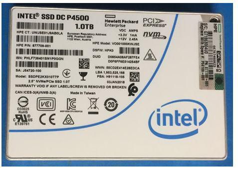 DRV SSD 1TB SFF NVMe RI RW DS