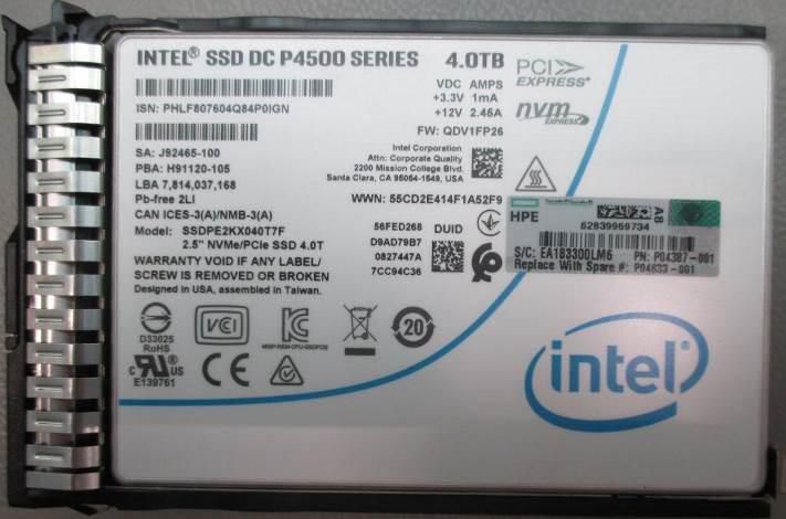 DRV SSD 4TB SFF NVME X4 RI