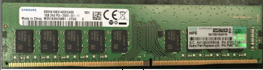 HP ENTERPRISE DIMM 16GB PC4-2666V-E 1Gx8 S