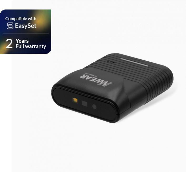 Newland WD2 Lettore di codici a barre indossabile 1D/2D CMOS Nero (Nwear - Hand mounted BT 5.0 - with Mid Range 2D scanner. - L