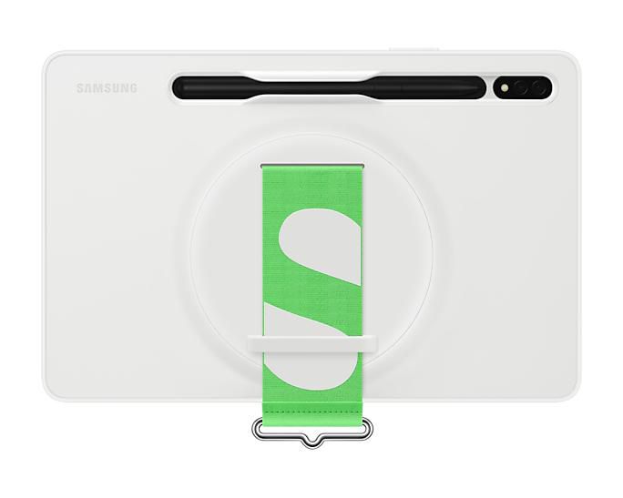SAMSUNG EF-GX700CWEG Strap Cover für Galaxy Tab S8, weiß