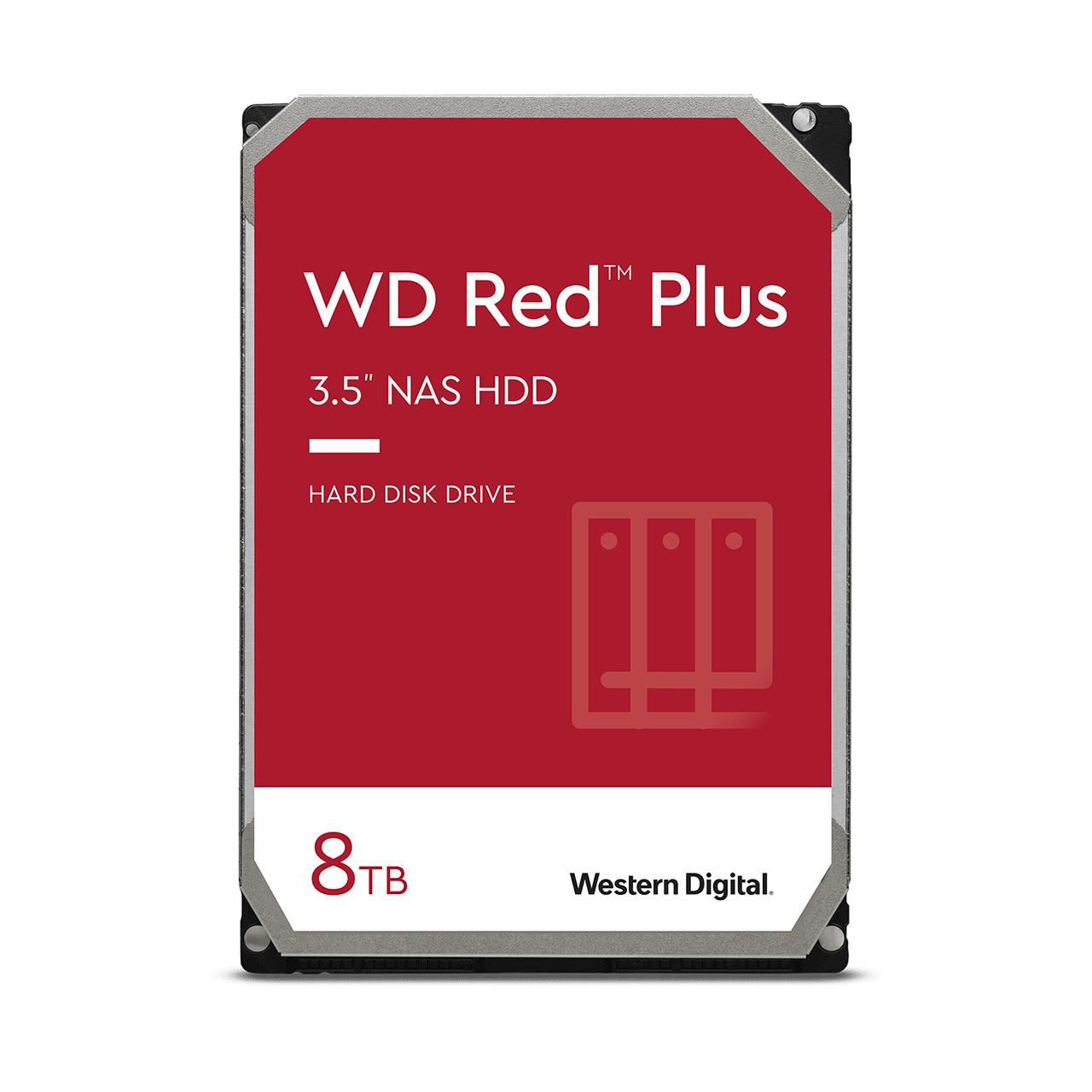 Western-Digital WD80EFZZ W126825178 Red Plus 8TB SATA 6Gbs 