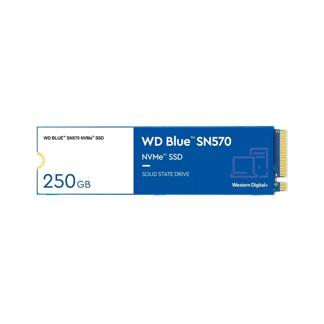 Western-Digital WDS250G3B0C W126825414 Blue SSD SN570 NVMe 250GB M.2 