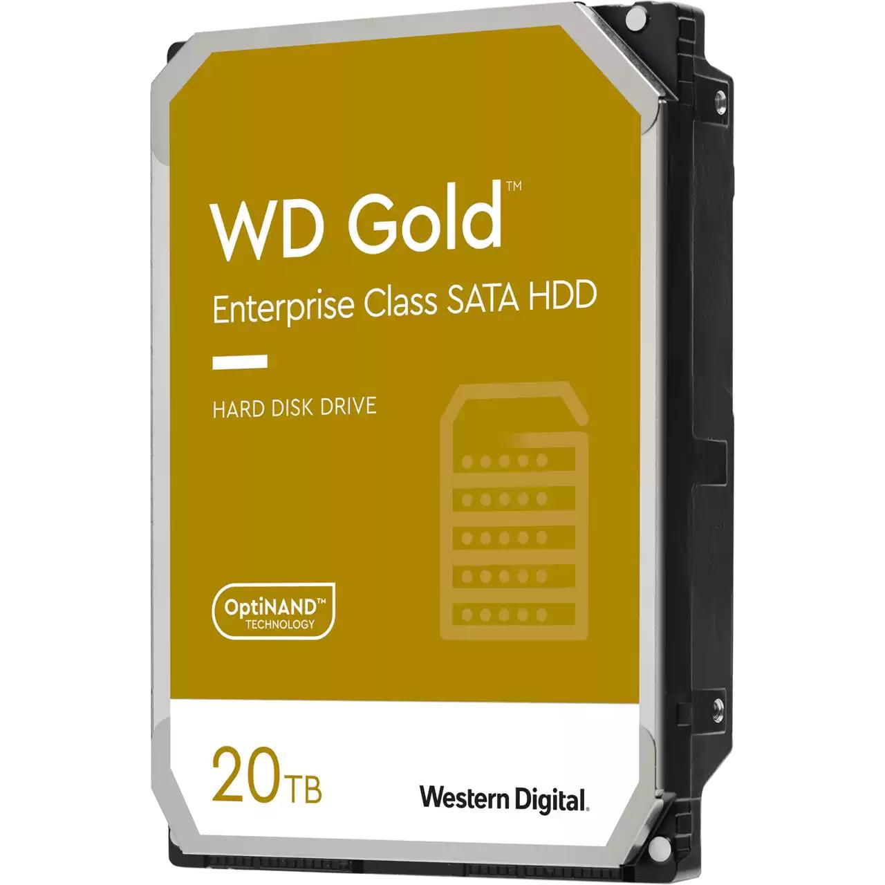Western-Digital WD201KRYZ W126825186 Gold 20TB HDD 7200rpm 6Gbs 